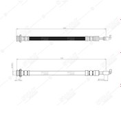 Resim SVAC 730151 Arka Sol Fren Hortumu Qashqai 07- 