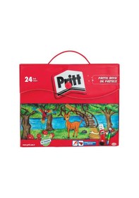 Resim Pastel Boya Çantalı 24'lü 1048064 Renkli 