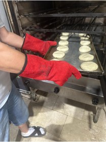 Resim PollyGloves Kaliteli Fırın ve Kaynak Eldiveni 5 Çift 