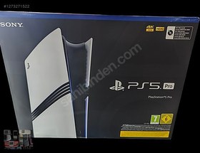 Resim PLAYSTATİON 5 PRO 2TB SIFIR KAPALI KUTU AVRUPA MODEL 