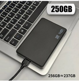 Resim Topshop1 250gb External Hard Drive Usb Taşınabilir Harici Disk Pc Macbook Uyumlu İçin Büyük Kapasiteli Depolama 