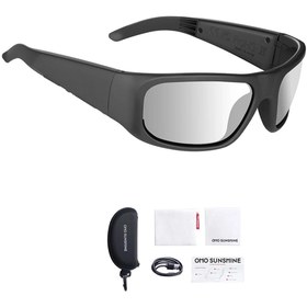 Resim OhO sunshine T8 Pro Akıllı Güneş Gözlüğü - Bluetooth 5.2, Sesli Komut, Müzik ve Çağrı Kontrolü- Wireless Kulaklık 