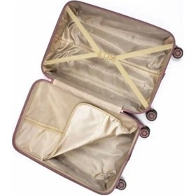 Resim Beren Çanta Unisex Siyah 3'lü Set Valiz Siyah 