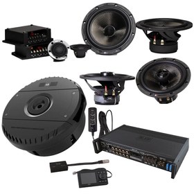 Resim BLAM High-End Araç Ses Sistemi Paketi | DSP Amfi + Aktif Subwoofer 