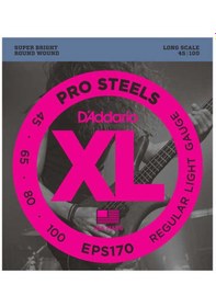 Resim D´Addario Eps170 Prosteels Bas Gitar Teli 45-100 