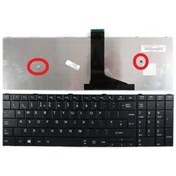 Resim Toshiba Uyumlu Satellite C55T, C55T-A, C55T-A5222 Siyah Klavye Tr - 549971904 