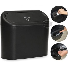 Resim Ofis Ve Araç İçi Taşınabilir Portatif Çöp Kutusu 