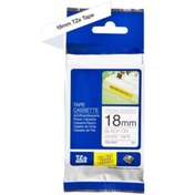Resim Brother TZE-s241 Beyaz Lamine Muadil Etiket 18mm 