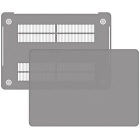 Resim Blogy Apple Uyumlu MacBook Pro 14.2 İnç Crystal Fit Kılıf Gri 