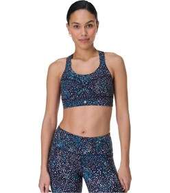 Resim Sweaty Betty Sweaty Betty Power Medium Support Sports Br Kadın Mavi Fitness Bra 5109 Çok Renkli 