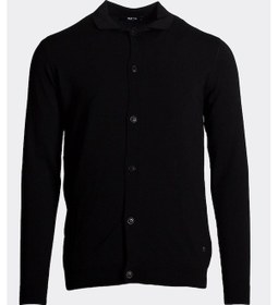 Resim Erkek Triko Hırka Siyah 3771 Siyah 