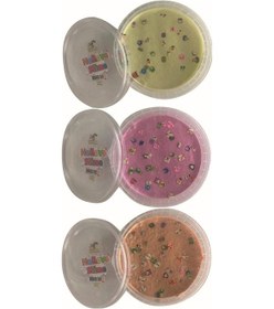 Resim Hayvan Figürlü Slime Ele Yapışmayan 3 Lü Slaym Pofuduk Sılaym Oyun Jeli 