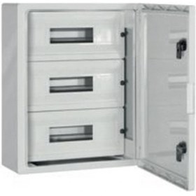 Resim Çetinkaya 25X33X13 Opak Kapaklı Otomat Panosu (2x9=18 Otomat) Çp 5102 