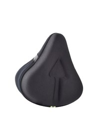 Resim Suntek Sabit Bisikletler Için Geniş Bisiklet Koltuk Minderi Siyah 