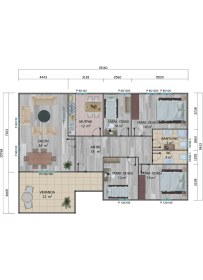 Resim Sismik Prefabrik 149 M2 Prefabrik Ev 