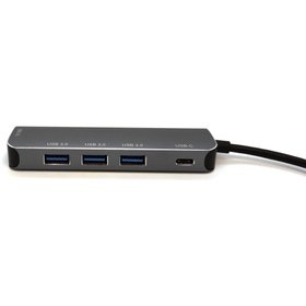 Resim Beek 4 Port Usb Tip C Hub Pd 4 X Usb 3.0 1 X Pd 3.0 Port, Pd Şarj Özelliği 