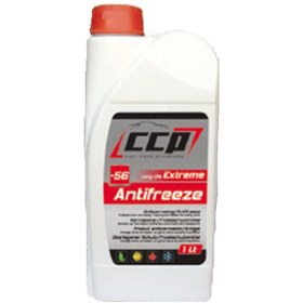 Resim CCP Konsantre Antifriz -56°c Derece Motor Soğutucu 1 Litre Kırmızı 