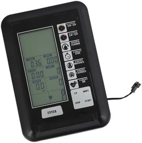 Resim Egzersiz Bisikleti Monitörü Hız Göstergesi Göstergesi, Sabit Bisiklet Eliptik Antrenör İçin, Zaman Hızı Kalori Mesafe Gücü, Kalp Hızı Fonksiyonları 