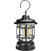 Resim Kamp - Nostaljik LED Lamba - Kamp Lambası - Pilli 