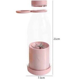 Resim U Geçirmez Kablosuz Şarjlı Dayanıklı Taşınabilir Mini Blender 