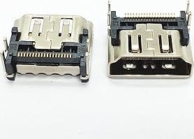 Resim LANDALANYA Sony Playstation 5 PS5 için Yedek Yeni 2 ADET HDMI Bağlantı Noktası Ekran Soket Jak Konektörü 