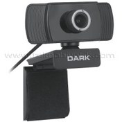 Resim Dark WCAM10 Full HD 1080p, Monitör Üstü Uyumlu, Ayarlanabilir Açılı Mikrofonlu USB Webcam 