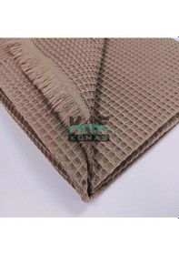 Resim Waffle Pike Bornozluk Kumaş 100% Pamuk W-48 Kahverengi 