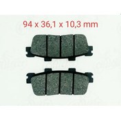 Resim JOYRİDE 200İ-HD EVO 200-KYMCO XCİTİNG 250 ARKA FREN DİSK BALATA FA427 