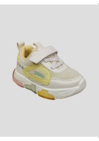 Resim Pepino P-1909 Bebek Ortopedi Krem Sarı Spor Ayakkabı Çok Renkli 