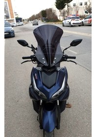 Resim Motocam Kuba Vizy 50 Ön Cam 2025-2026 Model 54cm Siyah Renkli Sportif Model 