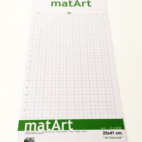 Resim Matart Yapışkanlı Plotter Kesim Matı 25X41 Cm. (Zayıf Tutuculuk) 