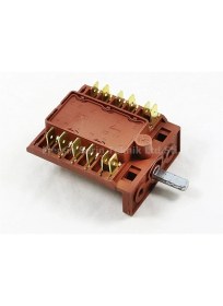 Resim Ankastre Fırın Anahtarı 6+6 Polyemit Çevirmeli Şalter 