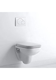 Resim Duravit D-code Klozet Kapağı Yavaş Kapanır 0067390000 Beyaz 