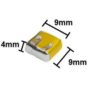 Resim Sertec Lipo Polimer 400909 40mah Bluetooth Kulaklık Pili 