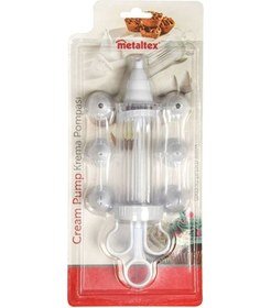 Resim Krema Sıkma Pompası Metaltex Duy Başlık Hediyeli 7 Li 