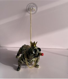 Resim Garage312 Araç içi torpido süsü Pitbull Köpek 