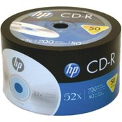 Resim HP Boş Cd-r 52x 700 Mb 80 Min Boş Cd 50'li Paket 