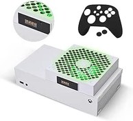 Resim Bedail Soğutma Fanı Xbox Serisi s Otomatik Ayarlanabilir Hız Sıcaklık RGB LED Ekran, 1500/1750/2000RPM (140MM) Yüksek Performans, Düşük Gürültü 
