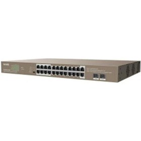 Resim Teg1126p-24-410w 24 Port Poe+ 10-100-1000 2 Port Sfp Switch Çelik Kasa Rack Mount-120522 