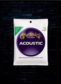 Resim MARTIN & CO Akustik Gitar Teli (10-47) M170 Extra Lıght 