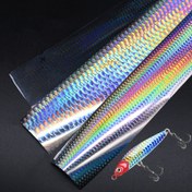 Resim 2 Paket Iridiscent Rainbow Bal Lure - Lazer-Reflektif, Yapışmaz, 3.99x49.78cm - Balıkçılık, Balıkçılık Lure, Canlı Balıkçılık Lure, Dayanıklı Balıkçılık Lure için Mükemmel 