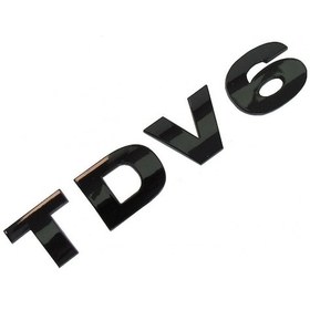 Resim Tdv6 Parlak Siyah Yazı 
