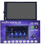 Resim Navigold Ds-669 Android Double Teyp Ince Kasa Usb Bluetooth Navigasyon 