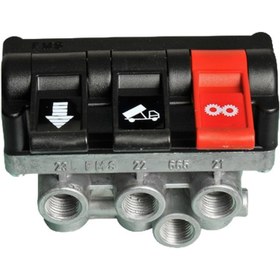 Resim 3 Çıkışlı Damper Valfi - Işıklı 