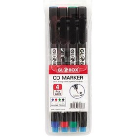 Resim Globox Asetat Kalemi Permanent S Seri 4 LÜ 1003 