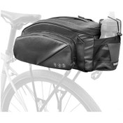 Resim Tenfowee Bisiklet Arka Raf Çantası 11l - Siyah Poliester Malzeme - Dağ Bisikleti İçin Depolama Ve Taşıma Gereci Siyah 