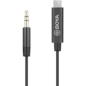 Resim Boya BY-K2 Type-c to 3.5mm Mikrofon Kablosu 