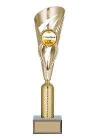 Resim Odak Kupa - Genel Kupalar - Gn-243 C - 42 Cm Altın - Beyaz 