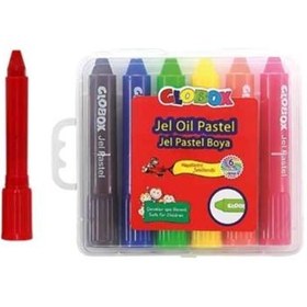 Resim Globox Pastel Boya Jel 6 Lı 1528 