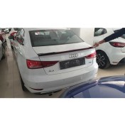 Resim Audi a3 led bagaj üstü spoiler sedan piano black 2013 / 2019 
